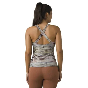 jusqu'à PRANA LAYNA BRA TANK W MULTI STRIATIONS 22 9