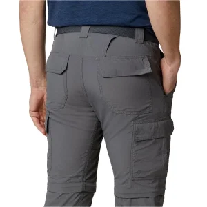 Pas Cher Magasin Soldes COLUMBIA SILVER RIDGE II CONVERTIBLE PANT M CITY GREY 22 18