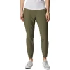 vente pas cher COLUMBIA FIRWOOD CAMP II EU PANT W STONE GREEN 22 8