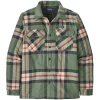 magasin pour PATAGONIA INSULATED ORGANIC COTTON MW FJORD FLANNEL SHIRT FORESTRY HEMLOCK GREEN 23 11