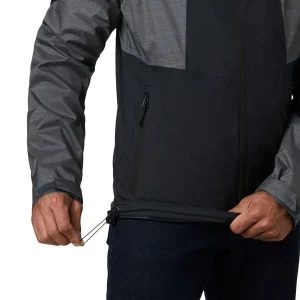 belle COLUMBIA INNER LIMITS II JKT M BLACK GRAPHITE 23 14