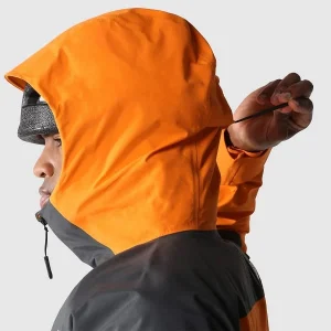 boutique en ligne THE NORTH FACE M JAZZI FUTURELIGHT JKT CONE ORANGE/ASPHALT GREY 23 18