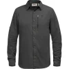 Fjallraven FJÄLLRÄVEN ABISKO HIKE SHIRT LS M DARK GREY 23 vente à bas prix 8